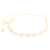 Ketting shell beach creme